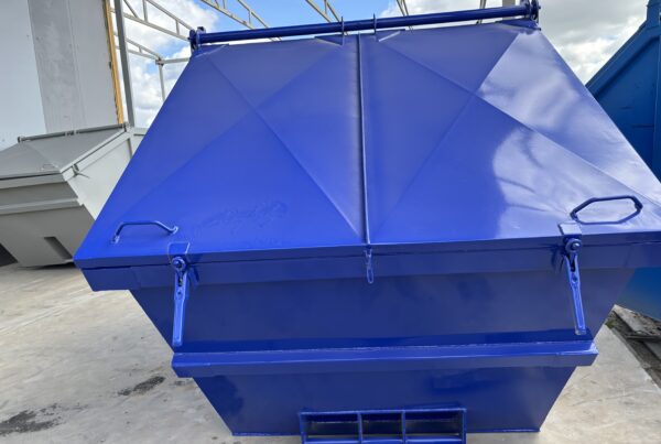 Kontener mulda bramowiec DIN30720-1